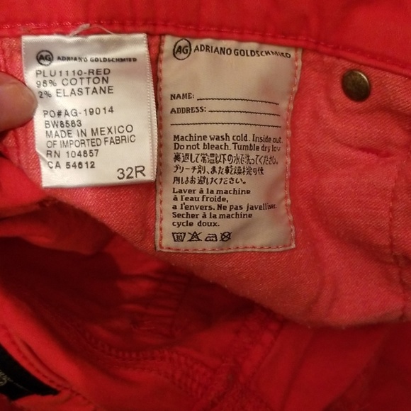 5 for $25 AG Adriano Goldschmied Jeans - Picture 8 of 8